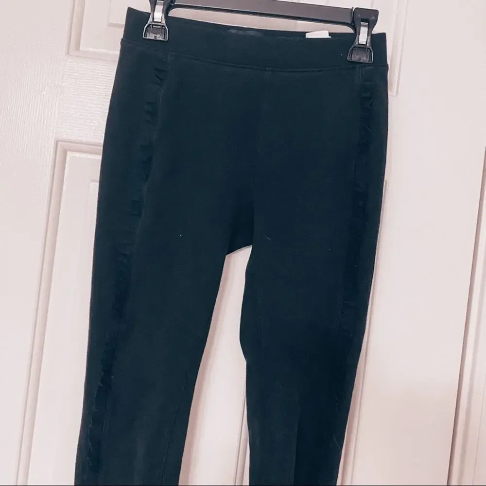 THE CHILDREN'S PLACE • Black Ruffle Sides Leggings